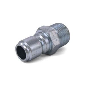 Quick Coupler Nipple, 1/2" MPT 2000 PSI Steel Foster